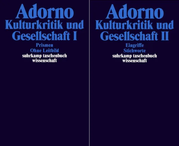 文学・小説 Theodor W. Adorno Gesammelte Schriften gesammelte-schriften-in-