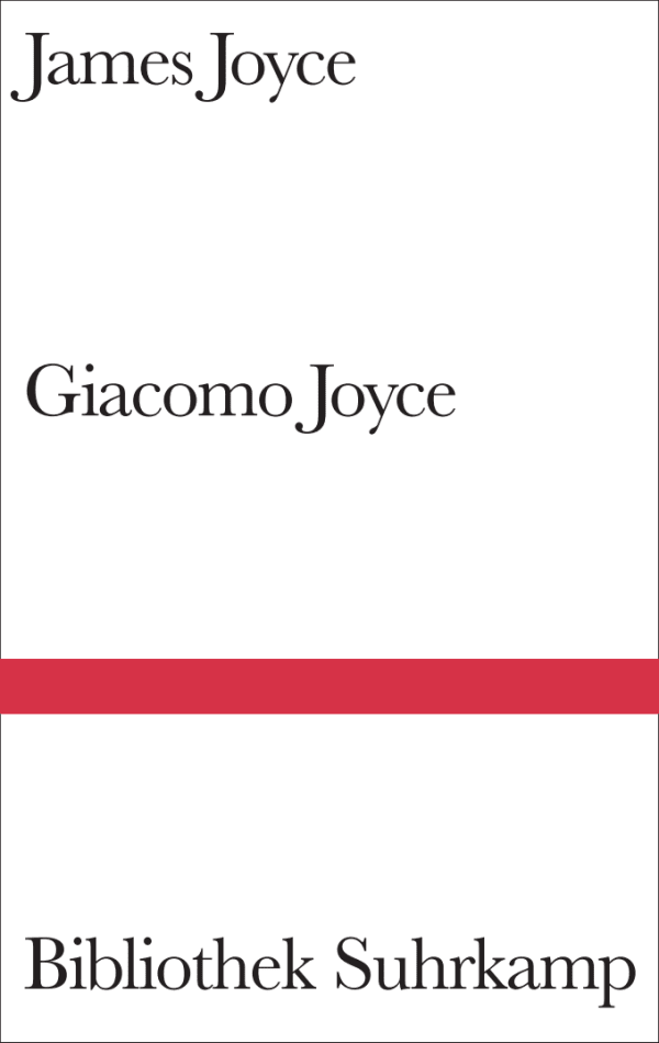 Giacomo Joyce. Buch von James Joyce (Suhrkamp Verlag)