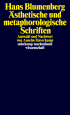 U1 zu Ästhetische und metaphorologische Schriften