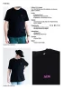 produktfoto zu T-Shirt stw schwarz/pink, Größe M