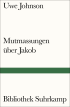 U1 zu Mutmassungen über Jakob