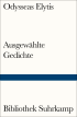 U1 zu Ausgewählte Gedichte