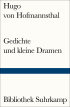 U1 zu Gedichte und kleine Dramen