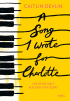 Buchcover von Caitlin Devlin: „A Song I Wrote for Charlotte – Wie deine Welt aus dem Takt gerät“ mit Klaviertasten.