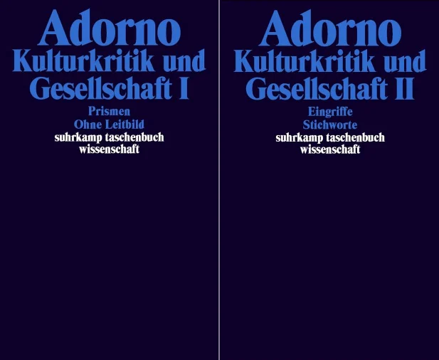 文学・小説 Theodor W. Adorno Gesammelte Schriften default.jpg