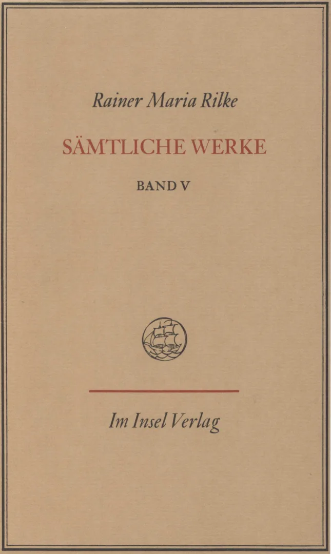 Sämtliche Werke in sieben Bänden. Buch von Rainer Maria Rilke