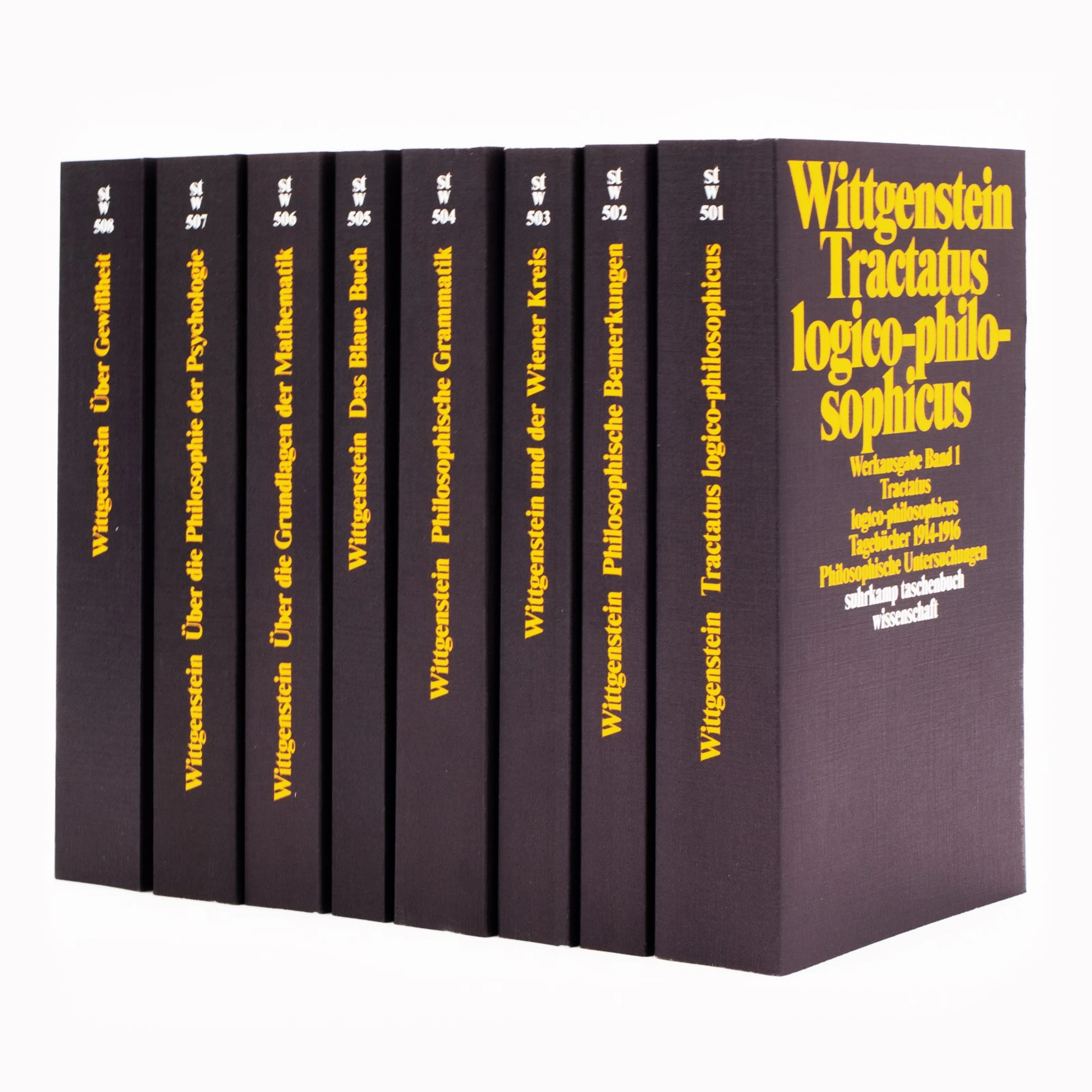 Werkausgabe in 8 Bänden. Buch von Ludwig Wittgenstein