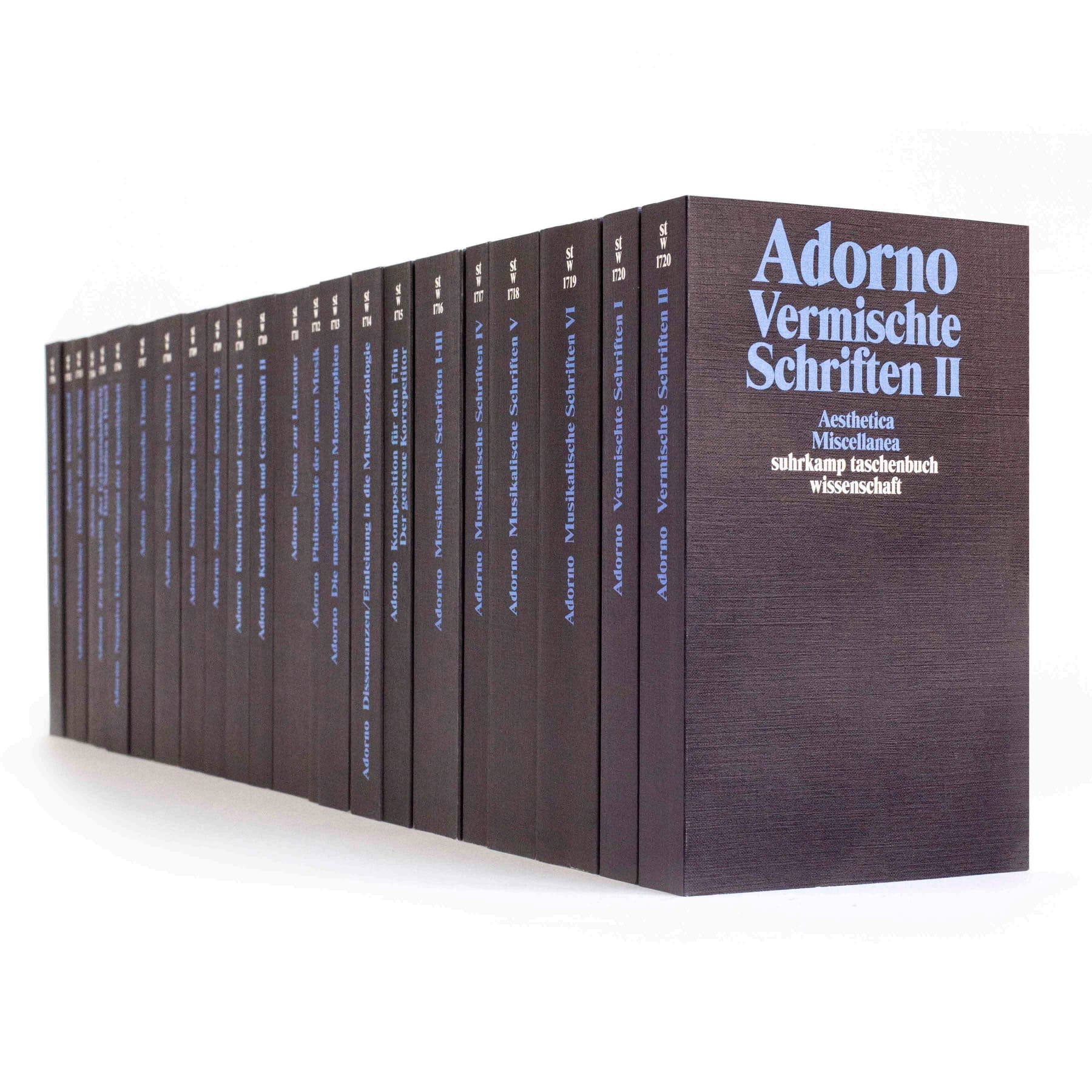 文学・小説 Theodor W. Adorno Gesammelte Schriften gesammelte-schriften-in-20-