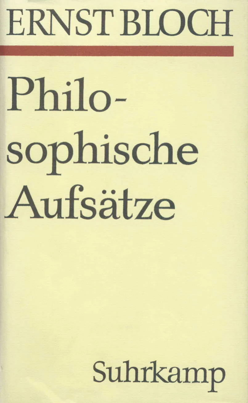 人文 Ernst Bloch, Gesamtausgabe gesamtausgabe-in-sechzehn-