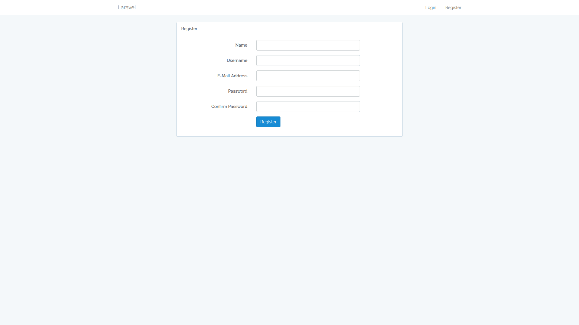 Laravel v5.5 Regist, Login A guide to customize Laravel 5.5 Login, Register.