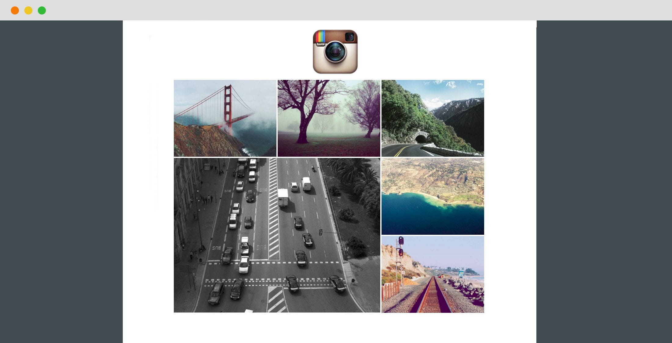 instagram feed.jpg Instagram Feed: Building Gallery with Real-time data via Instagram API