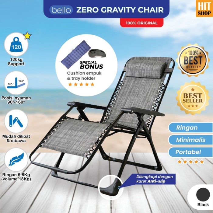 Jual Jual Bello Zero Gravity Chair + Jade Heating Mat, Bonus Gold