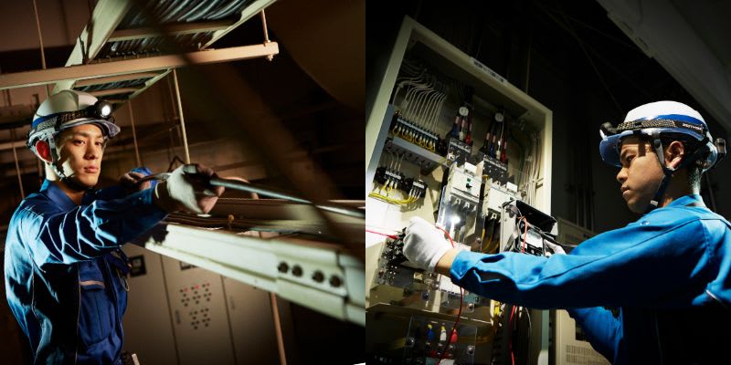 現場で作業する協力会社の職人