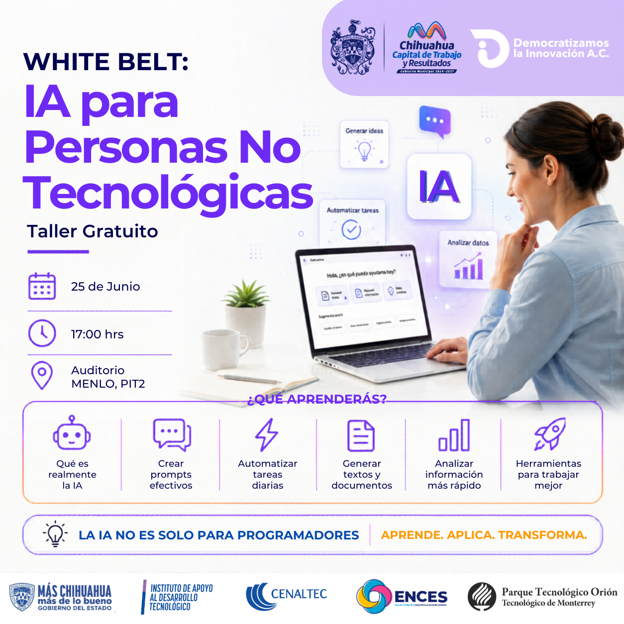 White Belt: IA aplicada para personas No Tecnológicas
