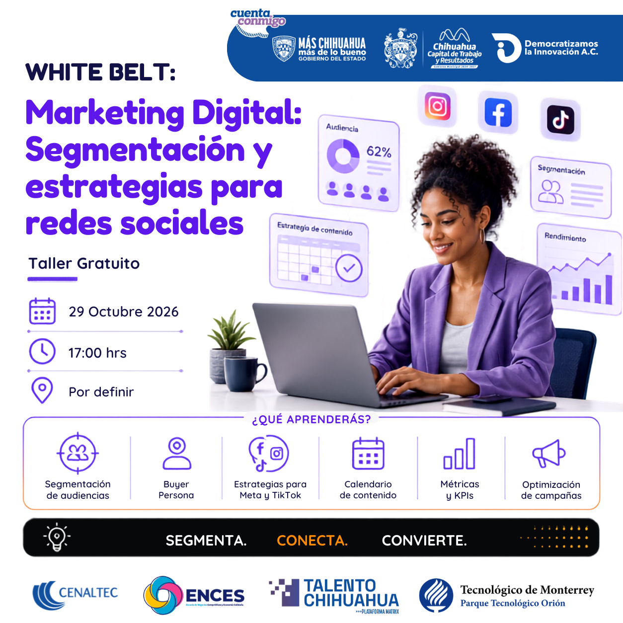 White Belt: Marketing Digital: Segmentación y estrategias para redes sociaes