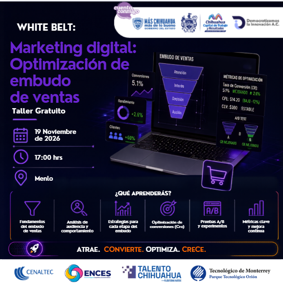 White Belt: Marketing Digital, optimización de embudo de ventas