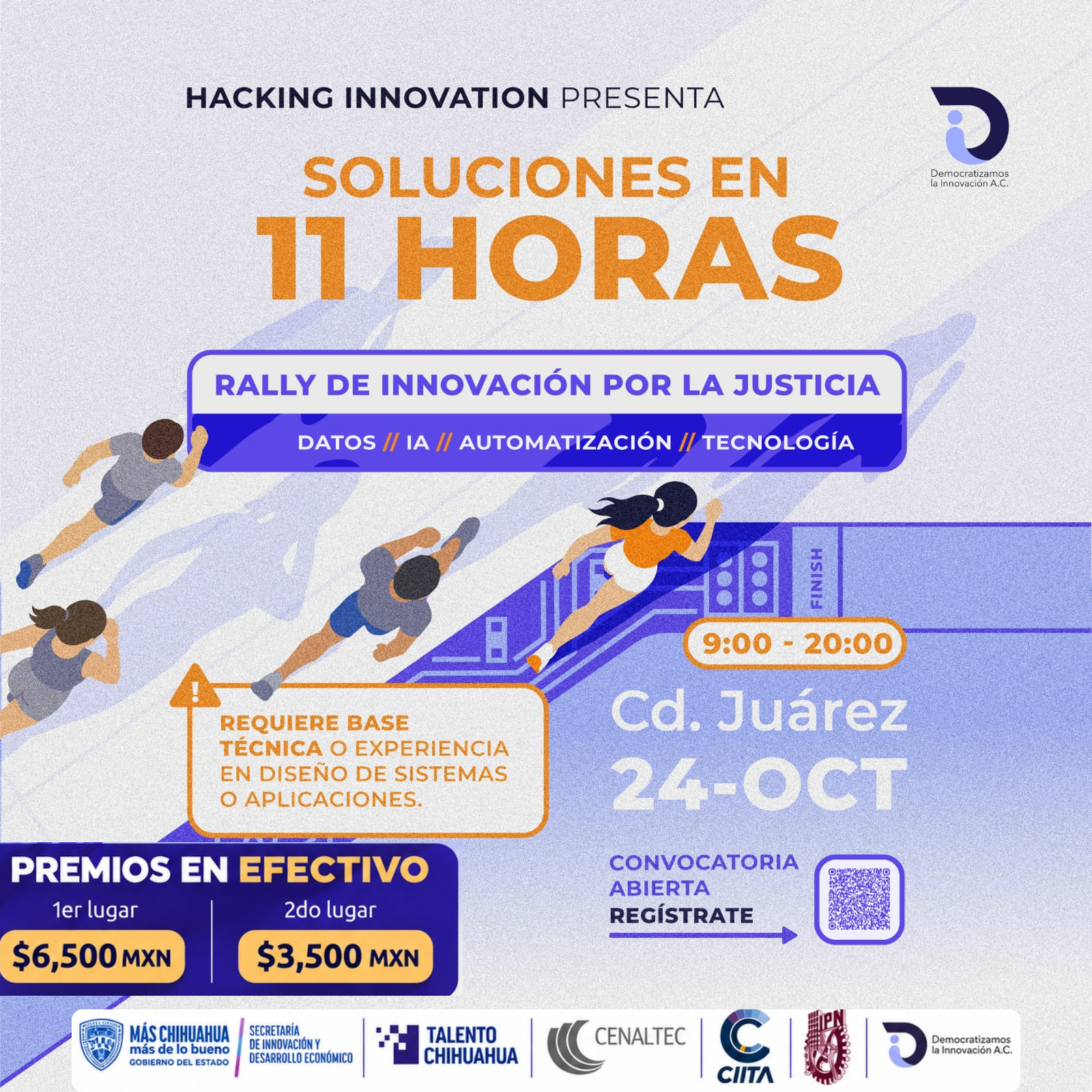 HACKING INNOVATION: RALLY DE INNOVACION POR LA JUSTICIA