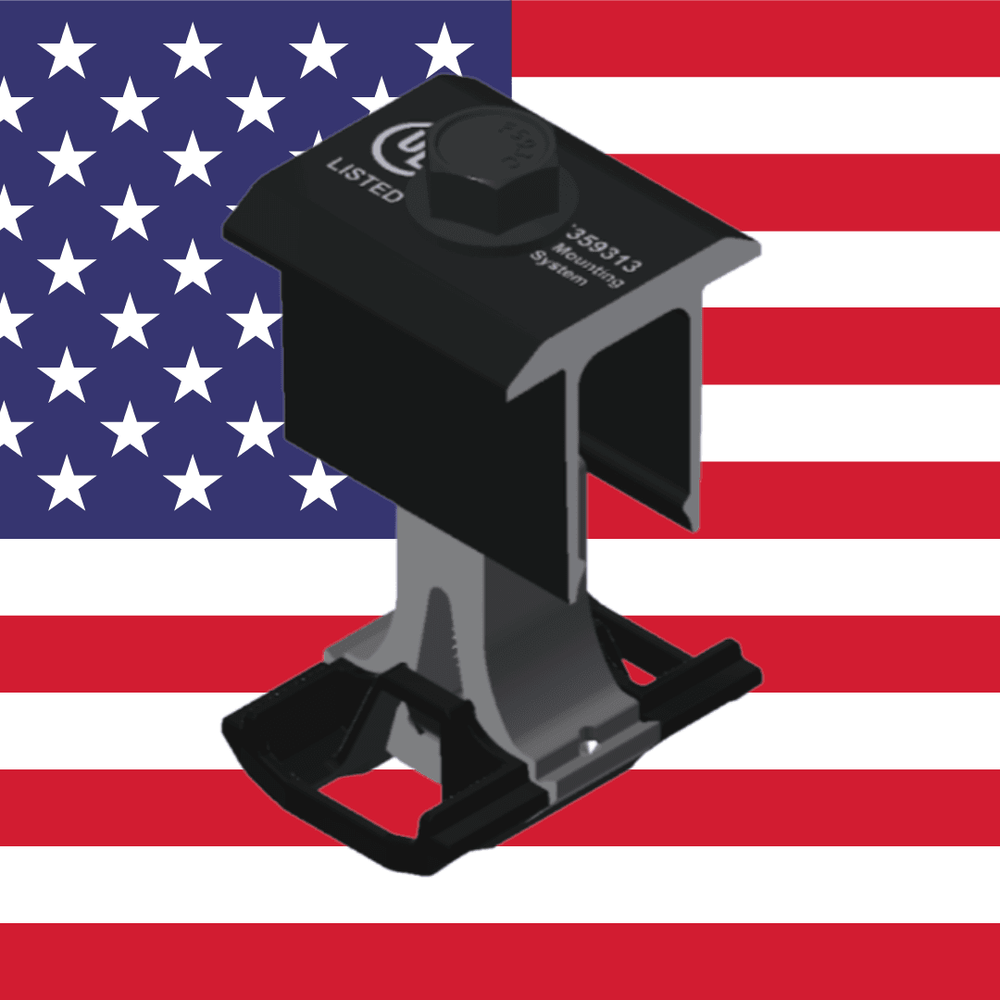 Ultra Rail Mid Clamp, Black (USA)