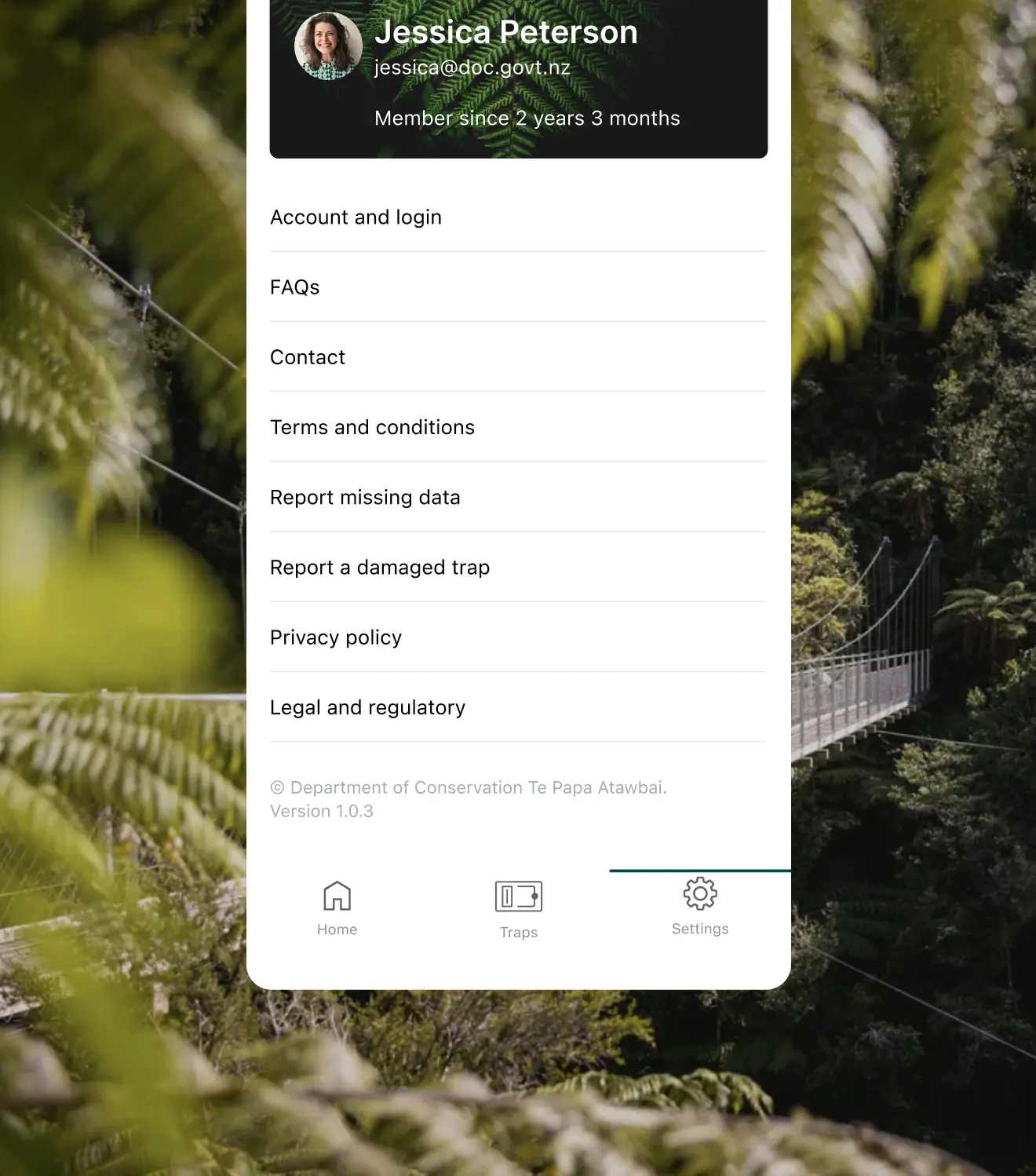{"alt":"Auckland Web Design Agency - DOC app design"}