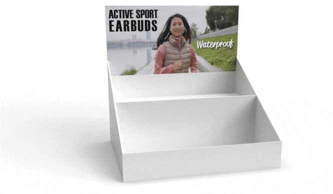 Lenticular Countertop Display