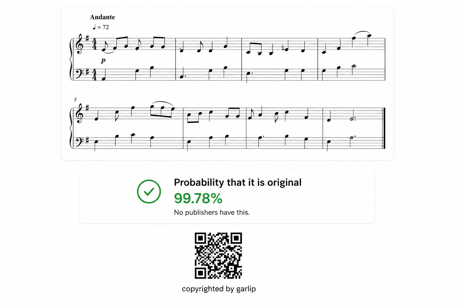  Music Copyright using Blockchain and Garlip AI