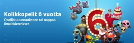 Voita 100 € casino bonus Kolikkopelit Casinossa