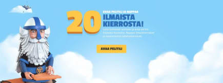 Uusi netticasino 2016 tarjoaa: Jopa 100 € casino bonus