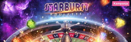 Nappaa ilmaiskierrokset Starburstiin Mr Green Casinossa!