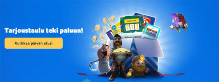 Lunasta tänään Kolikkopelit casino mobiili ilmaiskierrokset!