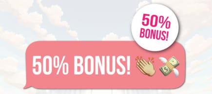 Perjantain piristyksenä 50% casino bonus!