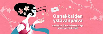 Suomen parhaat netticasinot muistavat sinua ystävänpäivänä