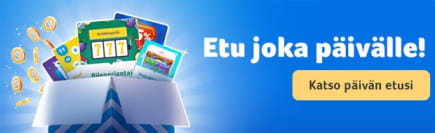 Suomen paras casino tarjoaa etuja joka päivä!