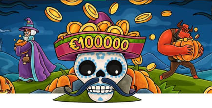Hyytävä 100 000 € Halloween-turnaus ja ilmaiskierroksia Casino-X:ssä