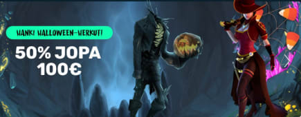 WallaceBet Casinon Halloween-spesiaalissa talletusbonuksia ja ilmaiskierroksia!