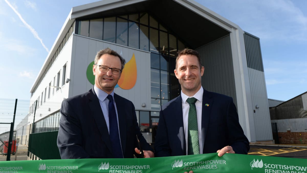 'Home' of East Anglia One Windfarm Officially opens