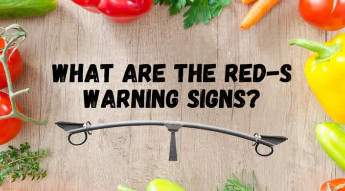 What are the RED-S warning signs