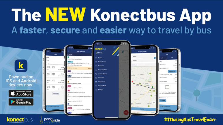 It's here! The Konectbus App