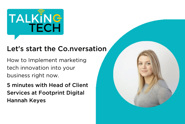 Let's start the Co.nversation: Talking Tech 2021