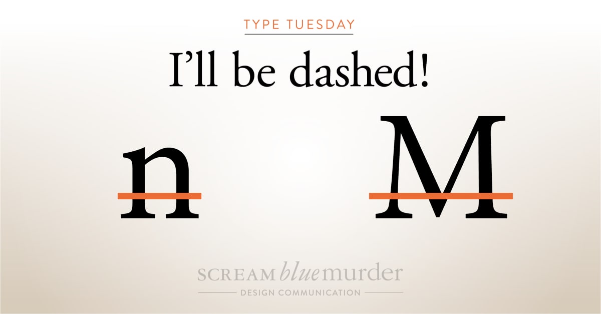 Typography Tuesday - What is a hyphen?