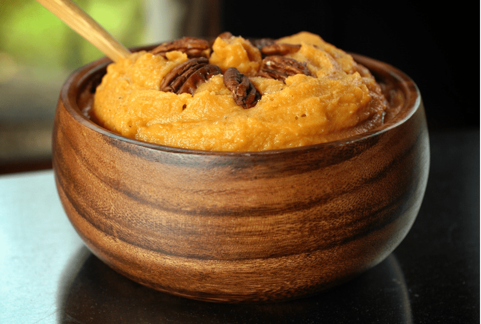 Creamy Gingered Sweet Potatoes