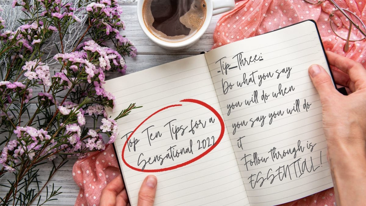 Top Tip #3 Follow Through Is Essential 