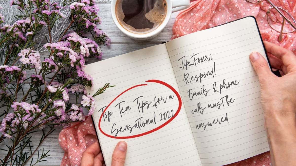 Top Tip #4 Respond Emails and Phone Calls Must Be Answered 