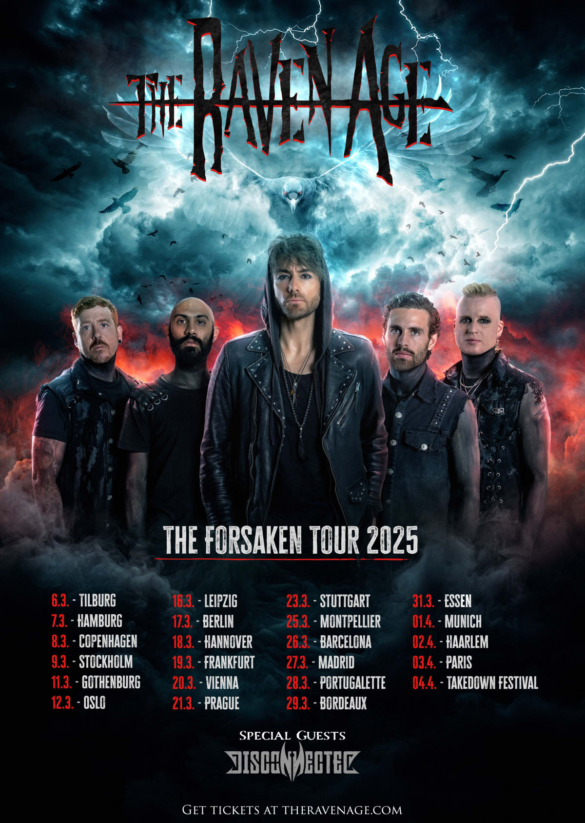 The Forsaken Tour Presales - Fanclub Exclusive
