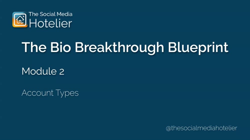 Module 2 - Account Types