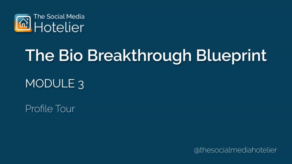 Module 3 - Profile Tour