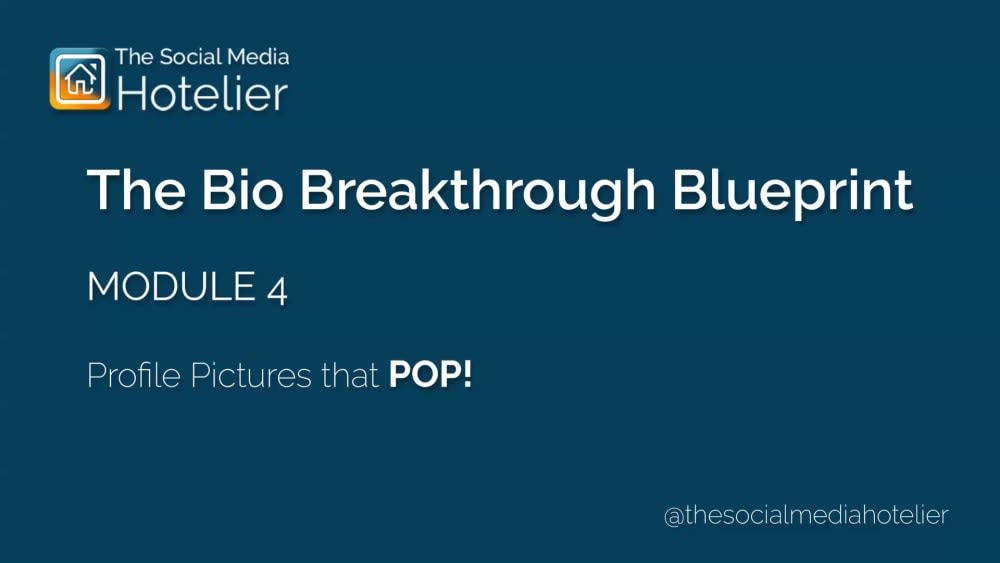 Module 4 - Profile Pictures that POP!