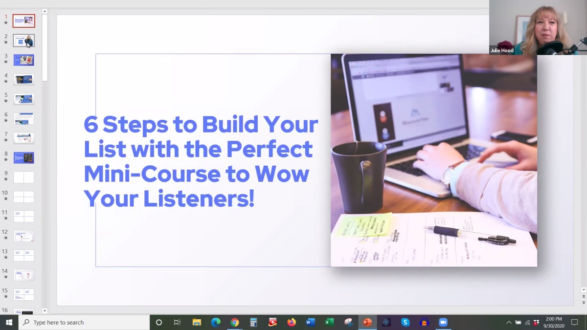 6 Steps to Build Your List with the Perfect Mini-Course to Wow Your Listeners