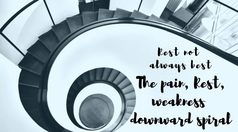 #8 The Pain, Rest, Weakness downward spiral