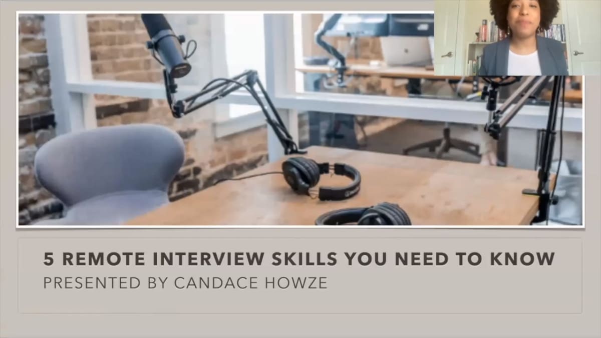 5 Remote Interview Skills you need to know