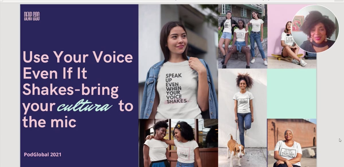 Use Your Voice Even if it Shakes - bring your Culture to the Mic